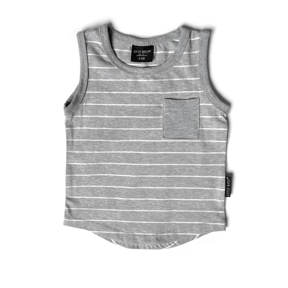 Little Bipsy Striped Tank Top